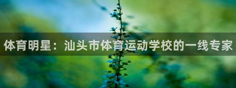  vsport体育阿根廷：体育明星：汕头市体育运动学校的一线专